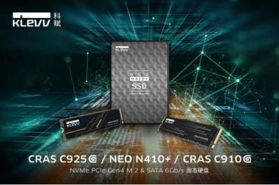 KLEVV科赋隆重推出增强型SSD产品线：CRAS C925G、CRAS C910G NVMe SSD及NEO N410+ SATA SSD-萌图百科