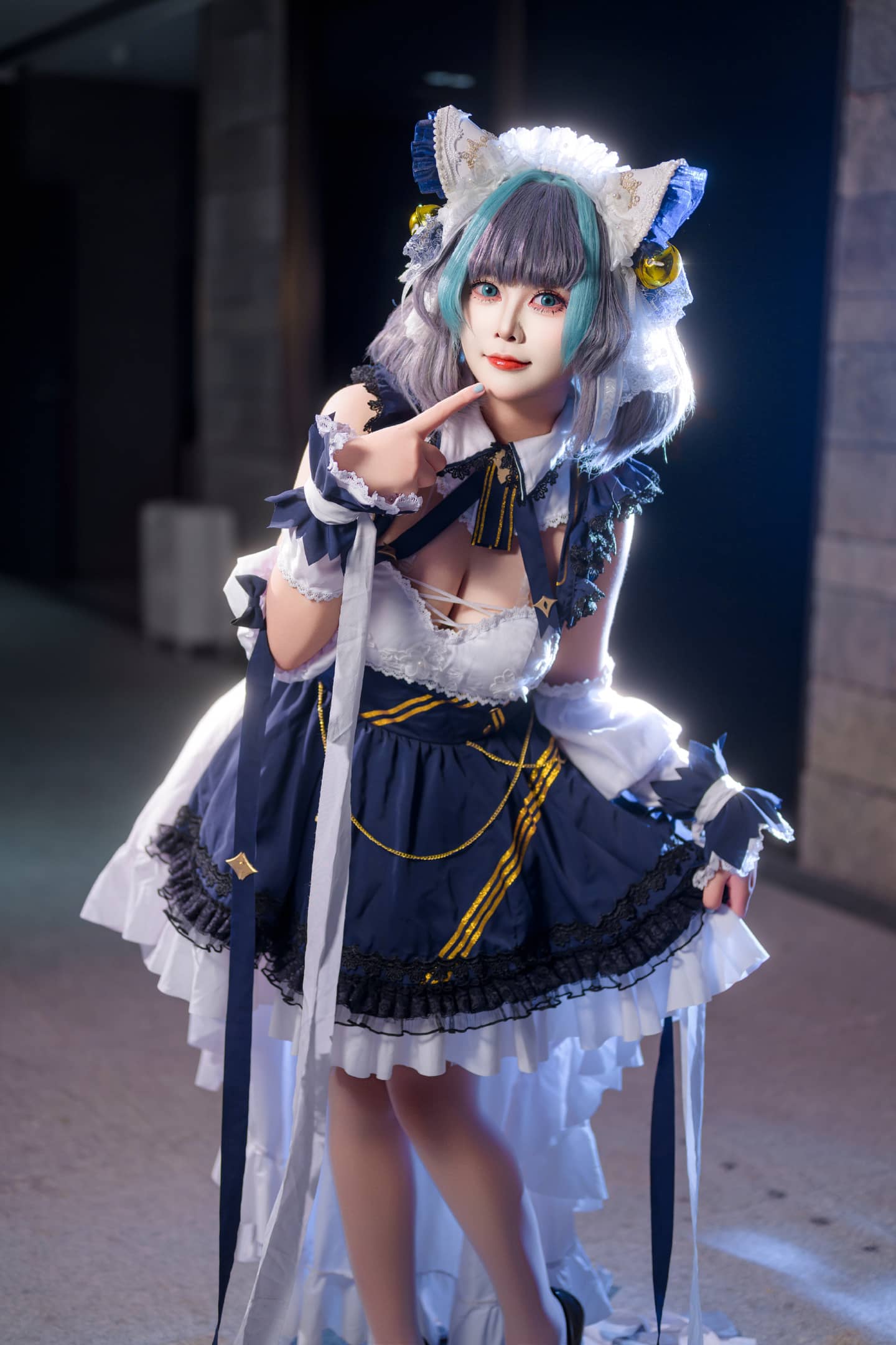 《碧蓝航线》柴郡cosplay-萌图百科