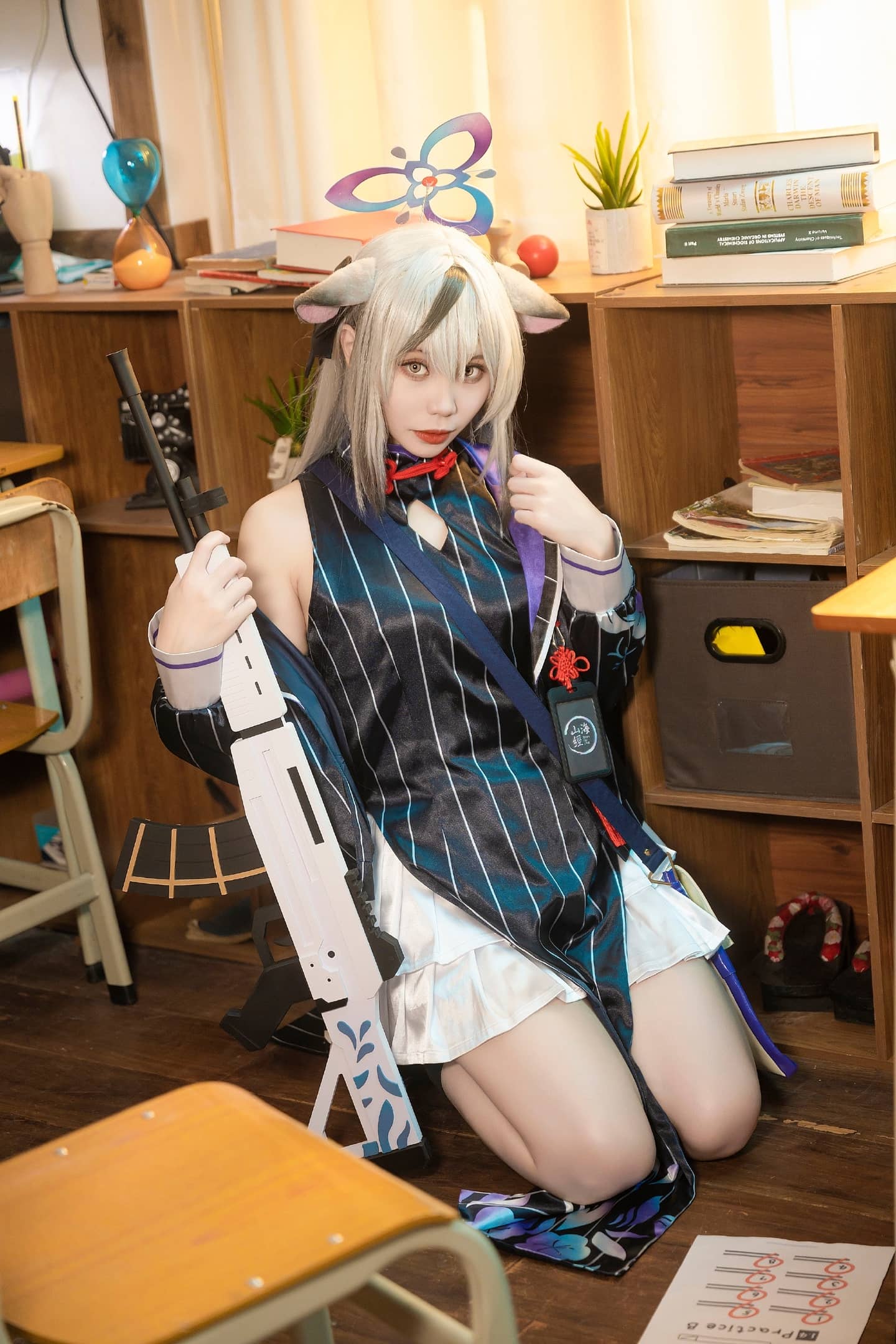 《蔚蓝档案》春原心奈cosplay-萌图百科
