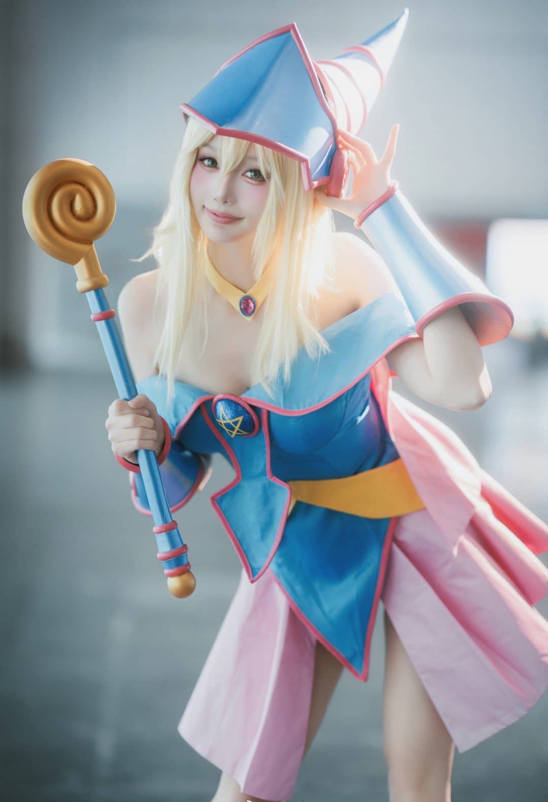 《游戏王》黑魔导女孩cosplay-萌图百科