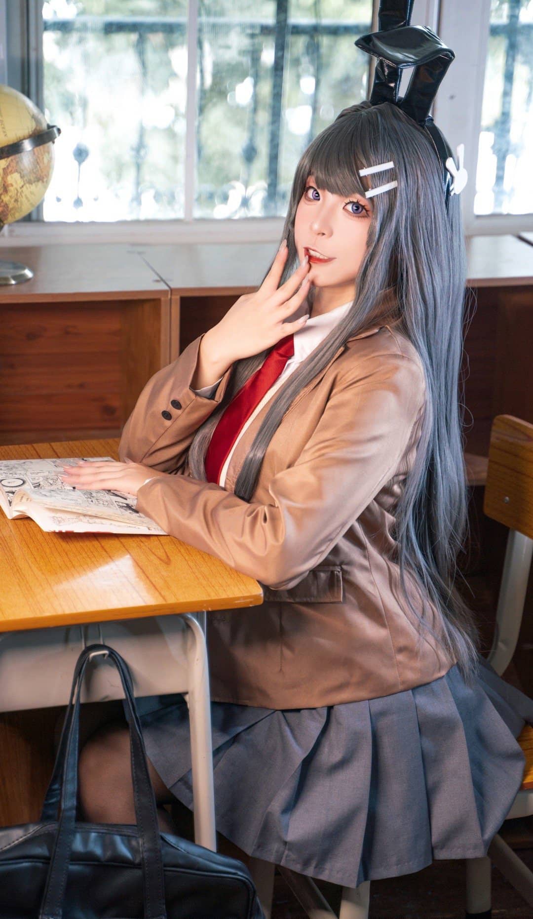 《青春猪头少年系列》樱岛麻衣cosplay-萌图百科