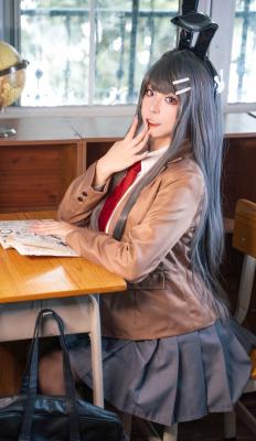 《青春猪头少年系列》樱岛麻衣cosplay-萌图百科
