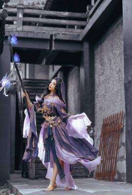 《逆水寒手游》九灵cosplay-萌图百科