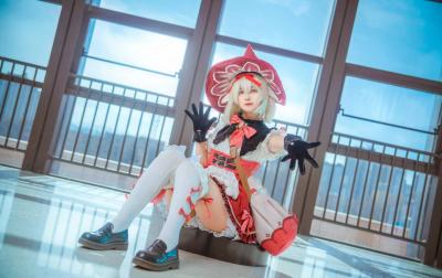 《原神》可莉cosplay-萌图百科