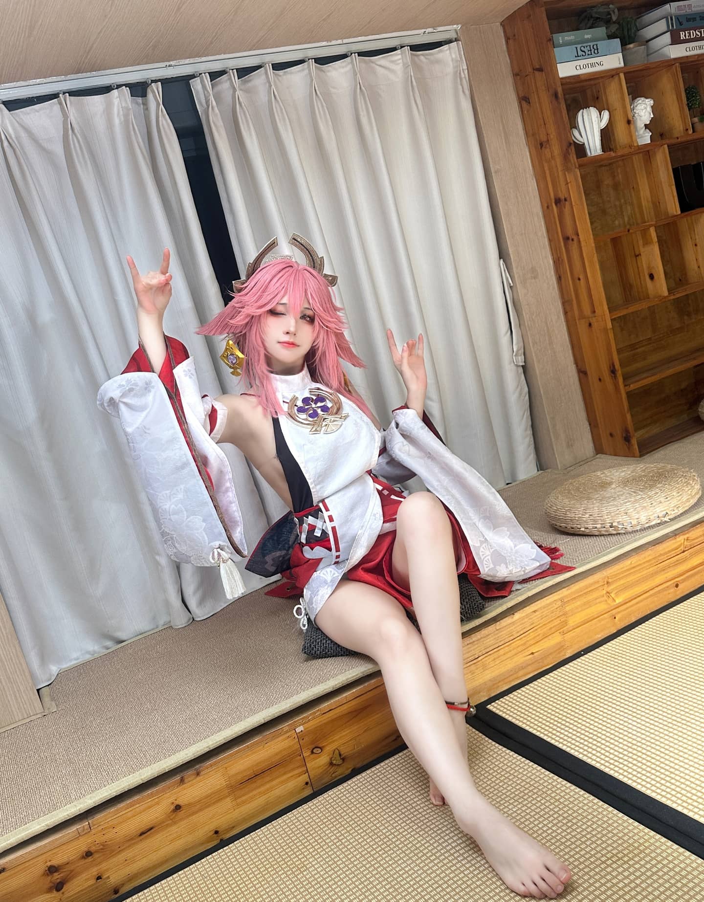 《原神》八重神子cosplay-萌图百科