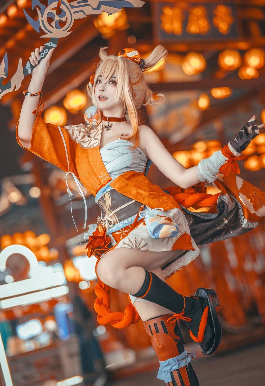 《原神》宵宫cosplay-萌图百科