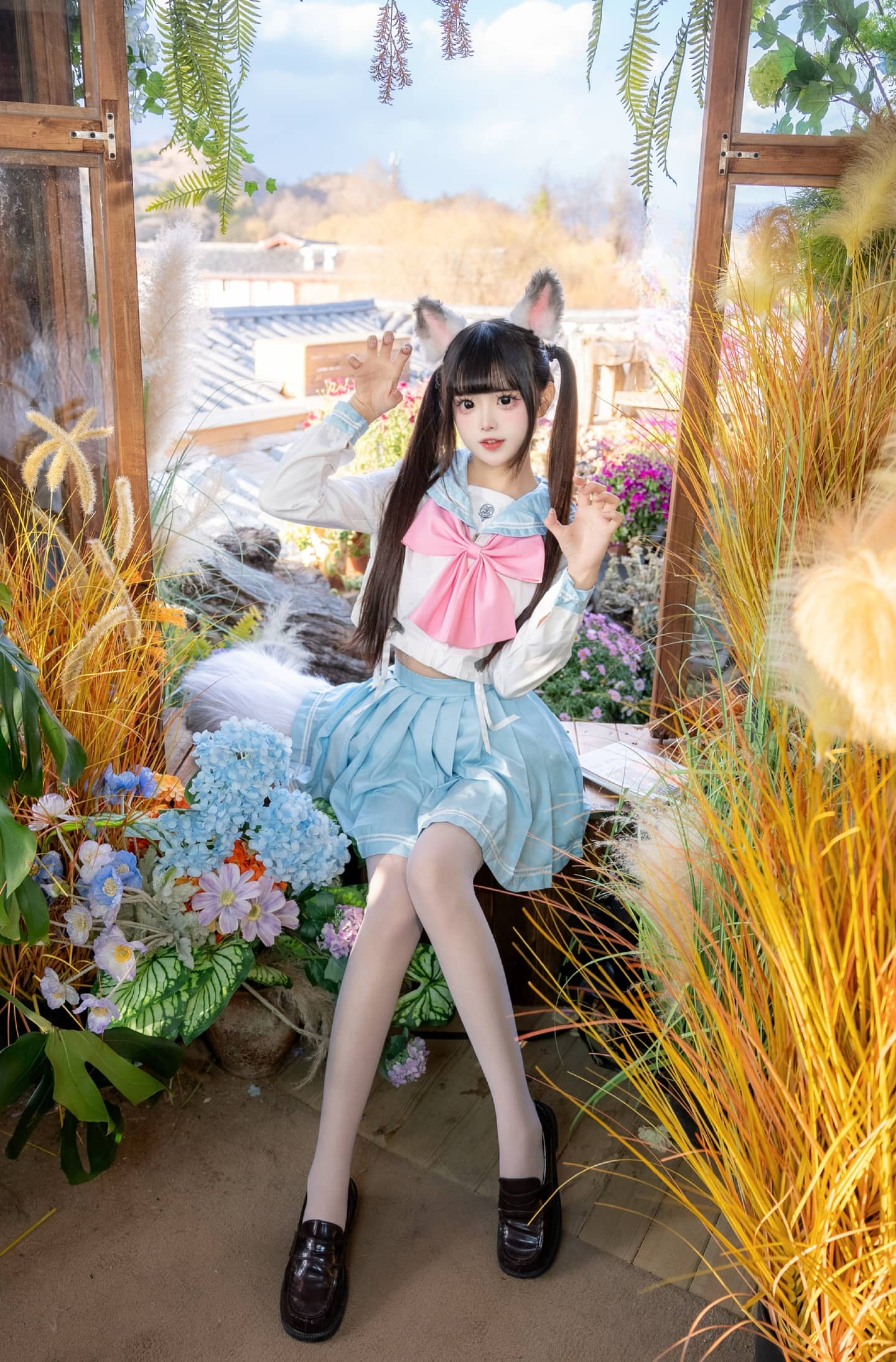 《永劫无间》土御门胡桃cosplay-萌图百科