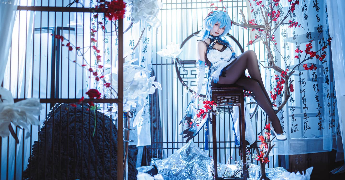 《原神》甘雨旗袍cosplay-萌图百科