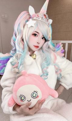 《蛋仔派对》独角兽·芬妮亚cosplay-萌图百科