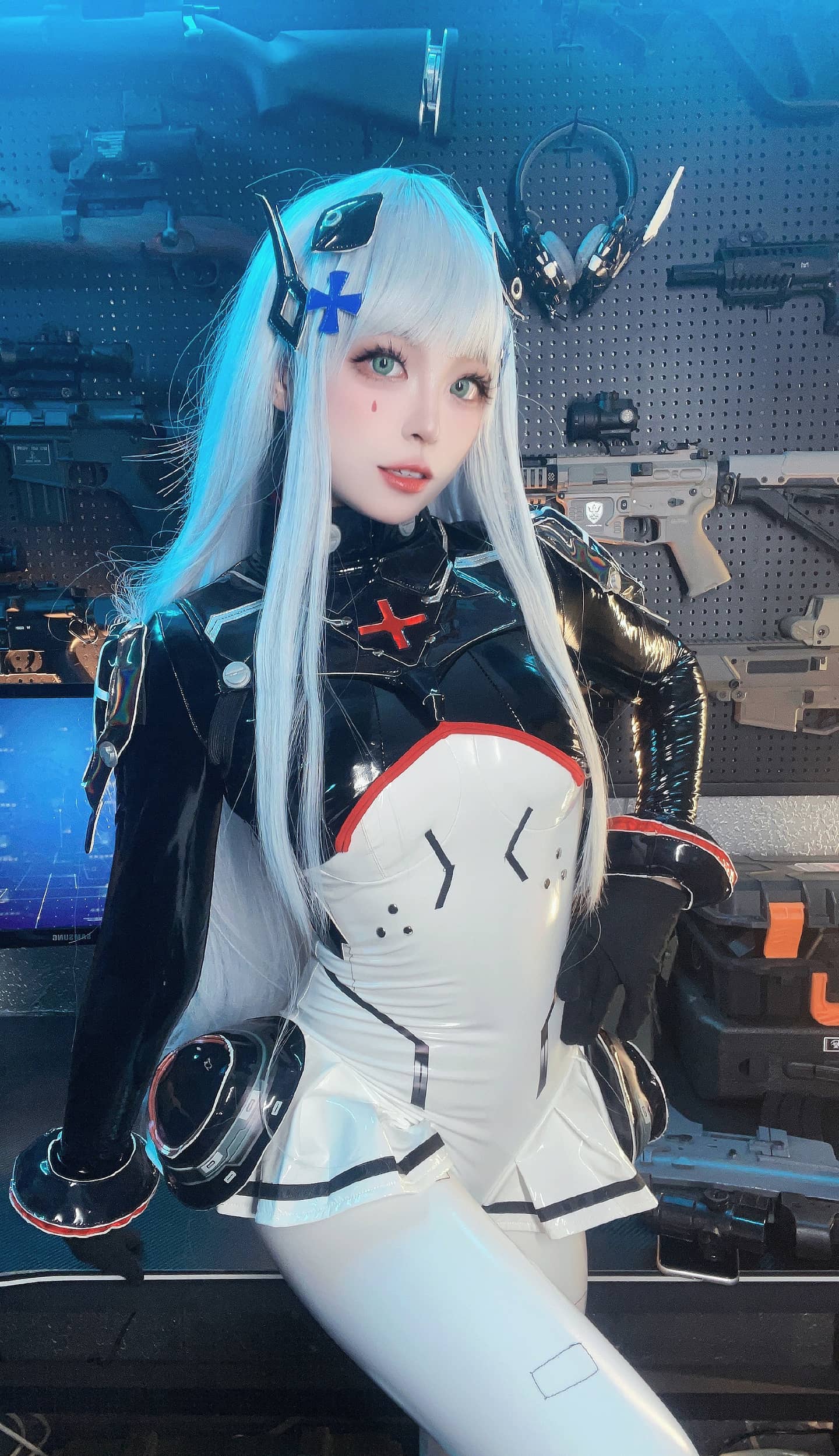 《少女前线2》HK416 – 子夜福音cosplay-萌图百科