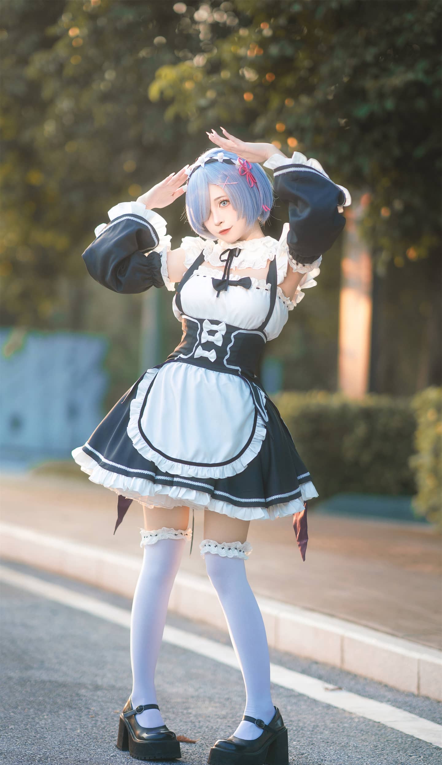 《Re：从零开始的异世界生活》蕾姆cosplay-萌图百科