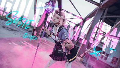 《明日方舟》澄闪cosplay-萌图百科