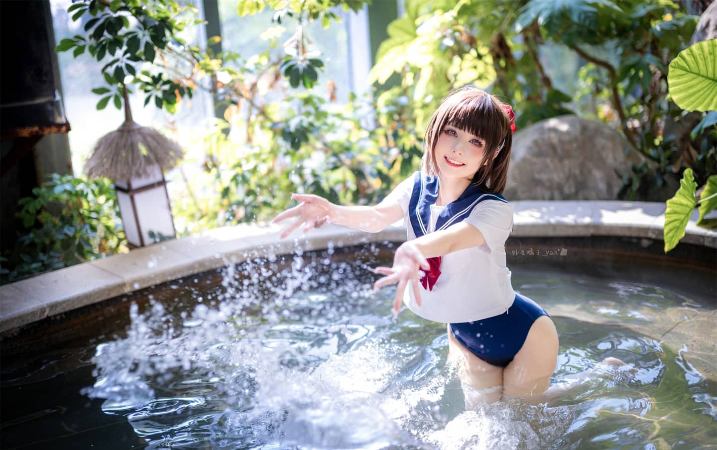 jk制服+死库水 写真-萌图百科