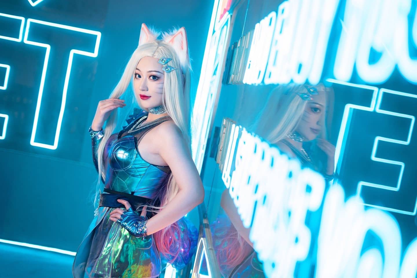 《英雄联盟》阿狸cosplay-萌图百科