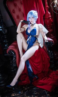 《深空之眼》塞勒涅cosplay-萌图百科
