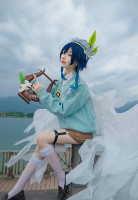 《原神 》温迪cosplay-萌图百科