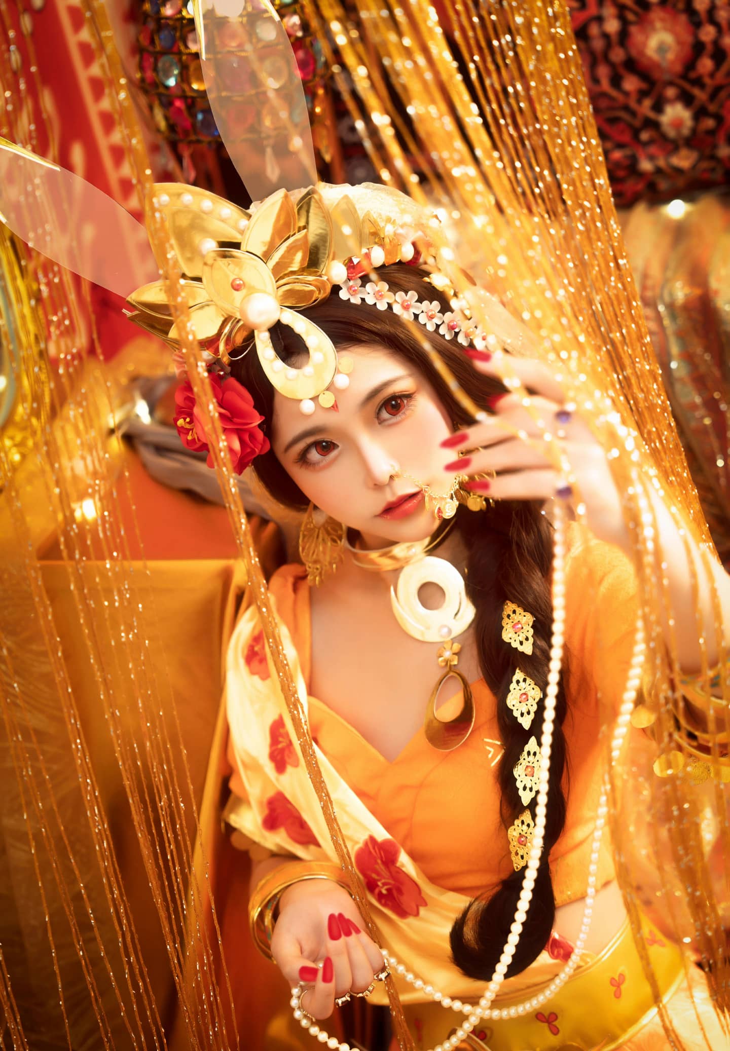 《王者荣耀》公孙离 玉兔公主cosplay-萌图百科