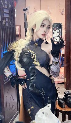 《逆水寒手游》女铁衣cosplay-萌图百科