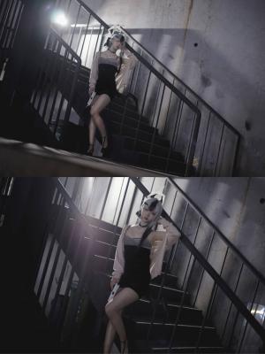 《蔚蓝档案》鬼方佳代子礼服cosplay-萌图百科