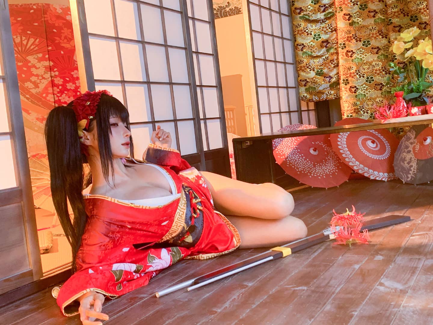 狂三和服 cos-萌图百科