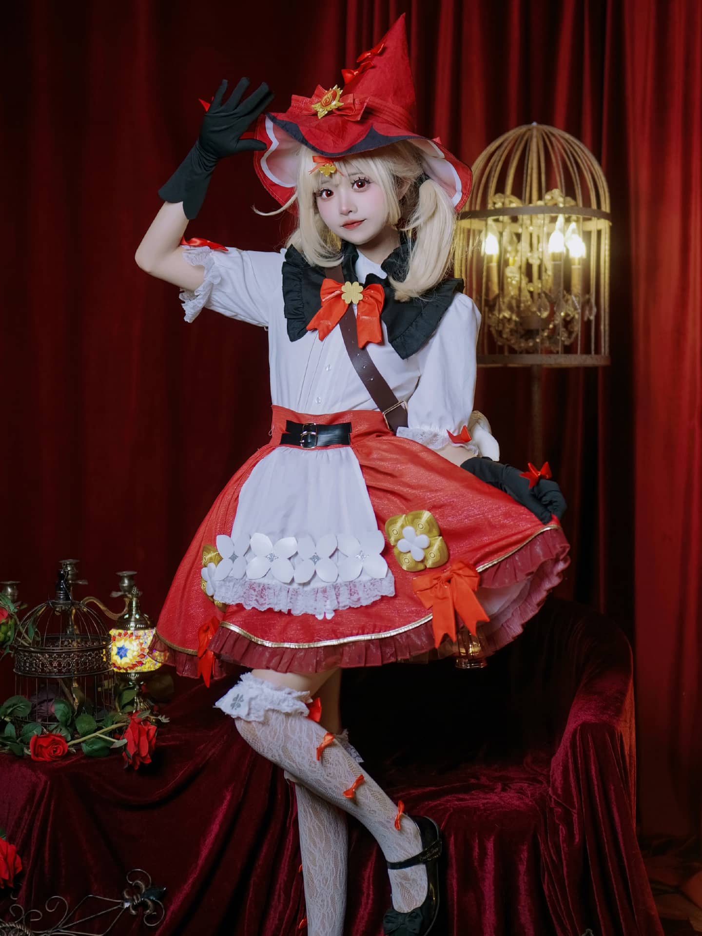 《原神》可莉cosplay-萌图百科