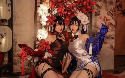 《崩坏3》 希儿墨染镜华Cosplay-萌图百科