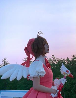 《魔卡少女樱》木之本樱cosplay-萌图百科