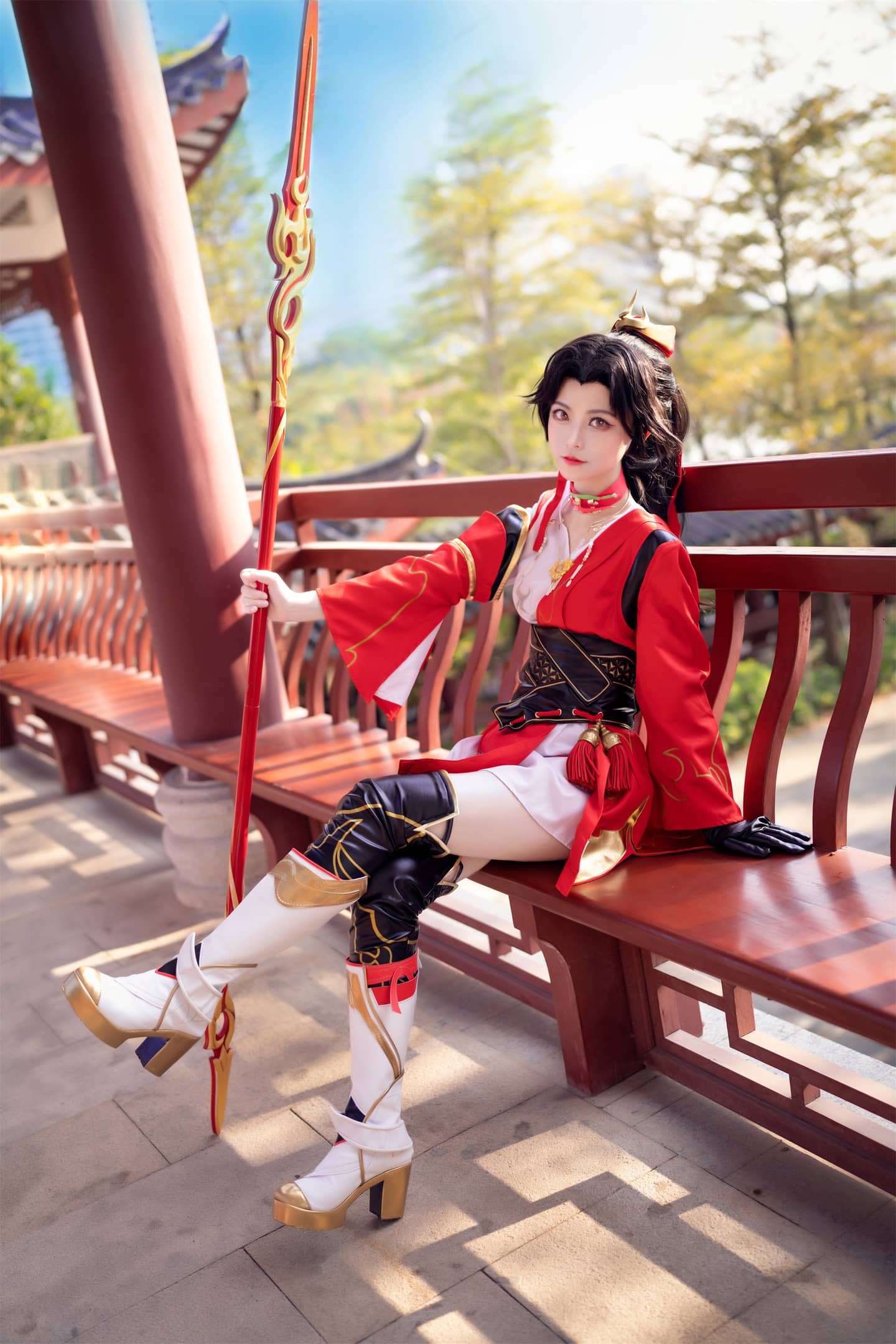 《王者荣耀》云缨 燎原之心cosplay-萌图百科