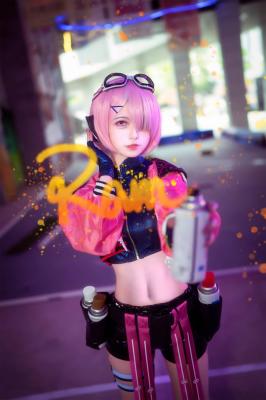 《re:从零开始的异世界生活》拉姆 cosplay-萌图百科