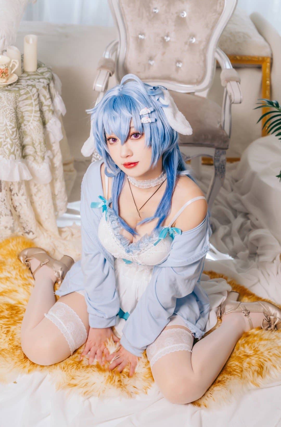 《原神》甘雨cosplay-萌图百科