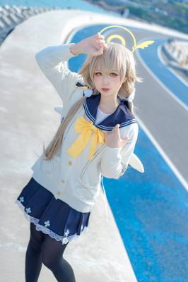 《蔚蓝档案》阿慈谷日富美cosplay-萌图百科