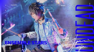 《偶像梦幻祭》大神晃牙cosplay-萌图百科