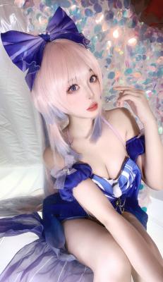 《原神》珊瑚宫心海cosplay-萌图百科