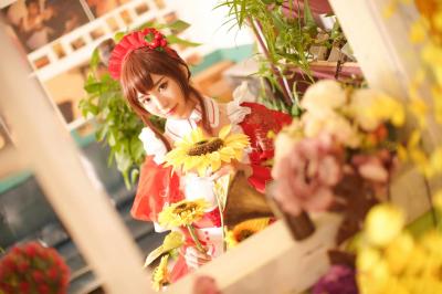 vsinger乐正绫cosplay-萌图百科