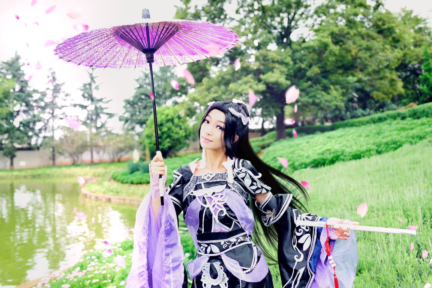 剑侠情缘三万花破军花姐Cosplay-萌图百科