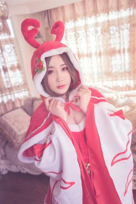 TYA事务所  《王者荣耀》圣诞貂蝉cosplay-萌图百科