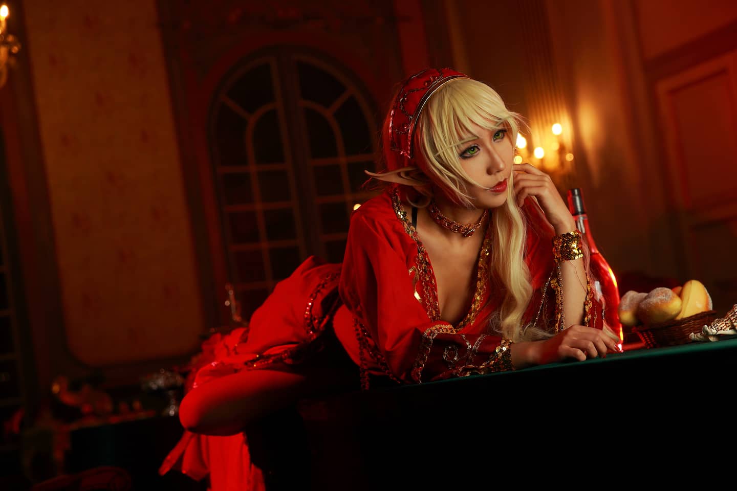 魔兽世界血精灵cosplay-萌图百科