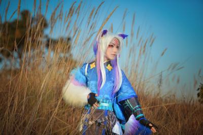 阴阳师 妖狐 觉醒原皮cosplay-萌图百科