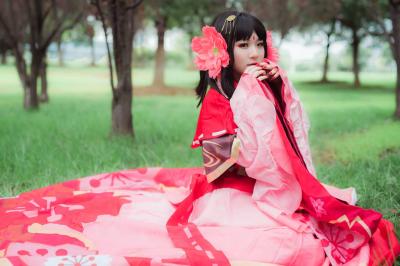 阴阳师樱花妖cosplay-萌图百科