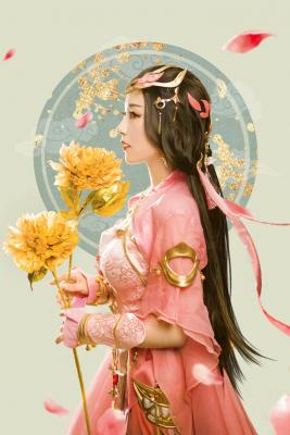 剑侠情缘网络版叁 雪河七秀Cosplay-萌图百科