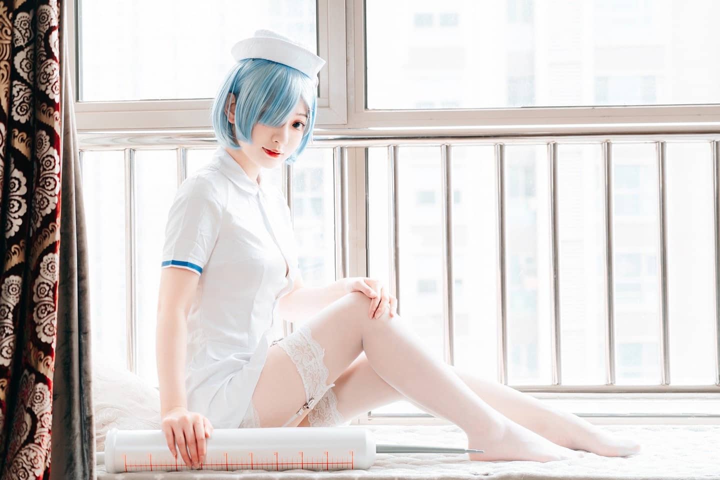 蕾姆护士cosplay-萌图百科