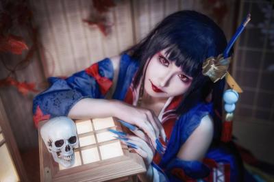 阴阳师 鬼女红叶未觉醒cosplay-萌图百科