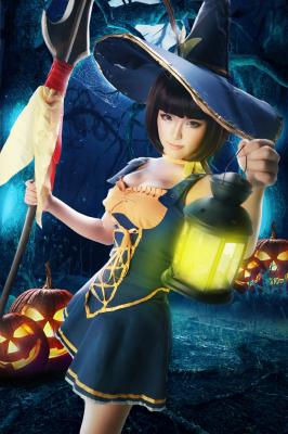 英雄联盟  豹女·万圣节cosplay-萌图百科