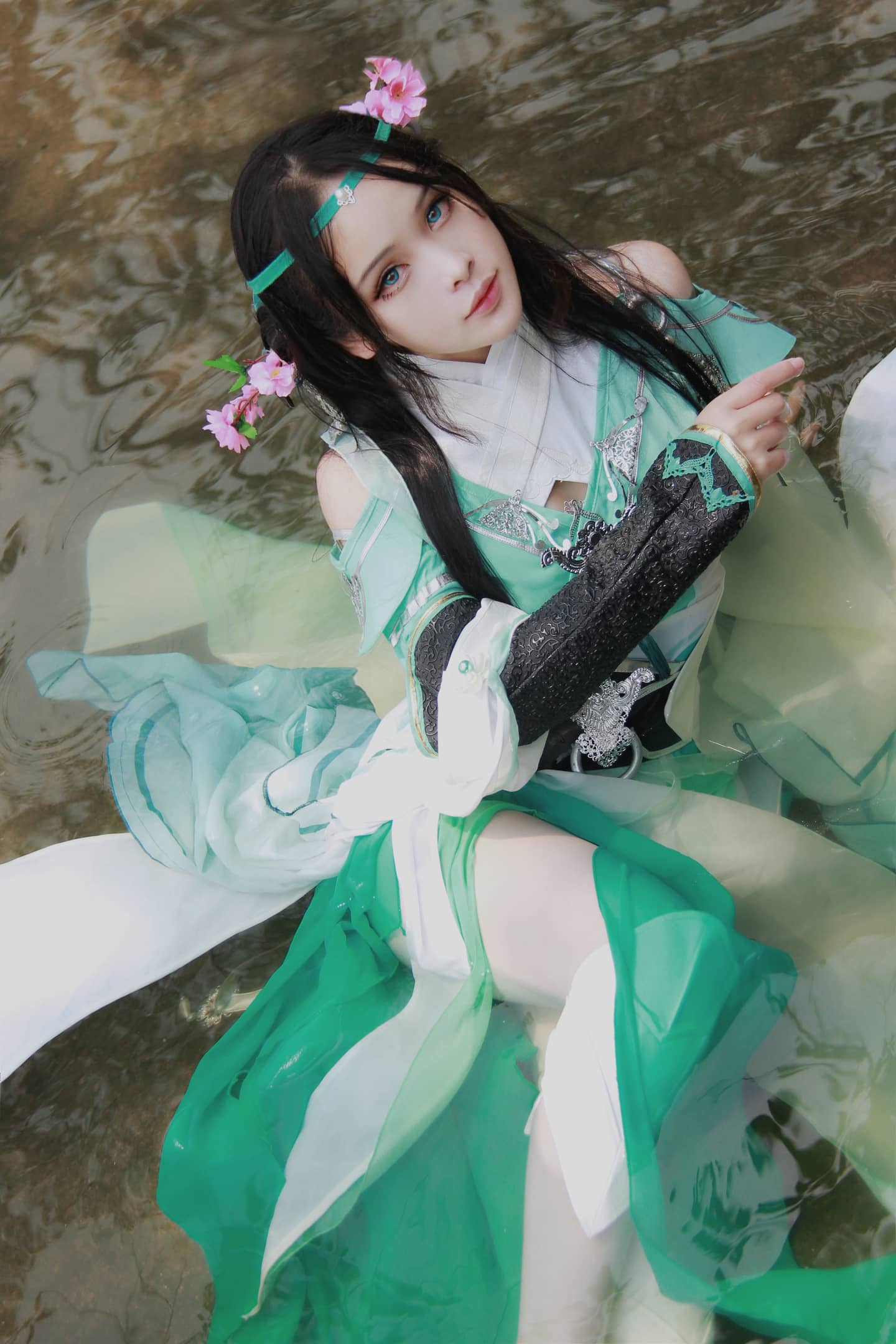 剑侠情缘网络版叁 长歌雪河成女cosplay-萌图百科