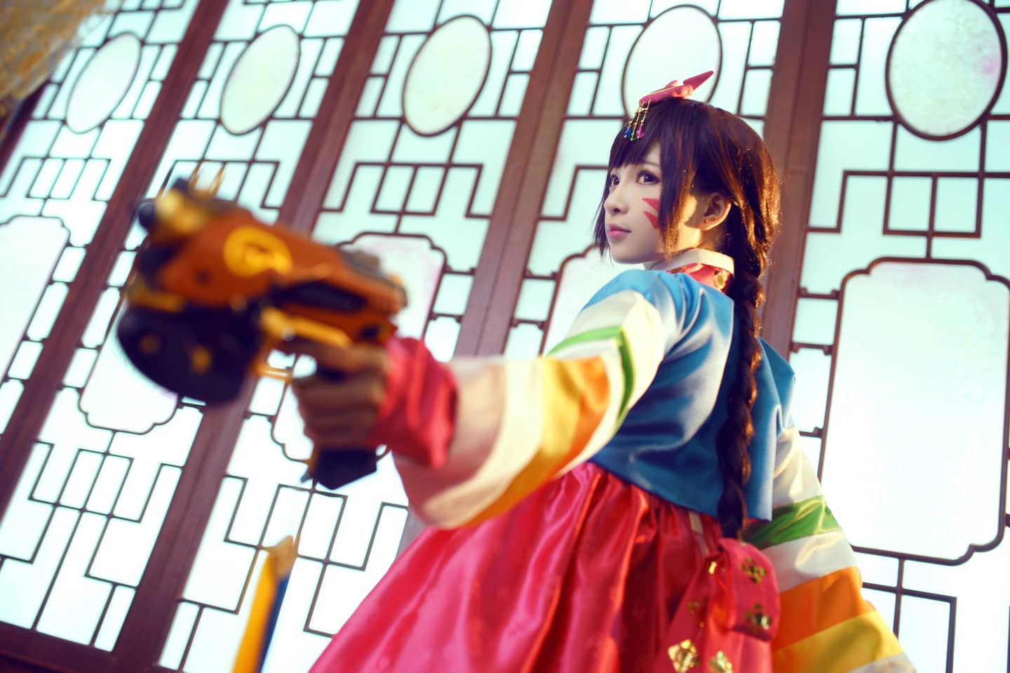 守望先锋 D.va新年皮肤 cosplay-萌图百科