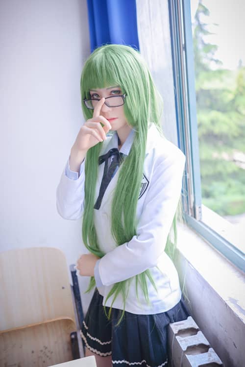 黑子的篮球绿间真太郎【性转】Cosplay-萌图百科