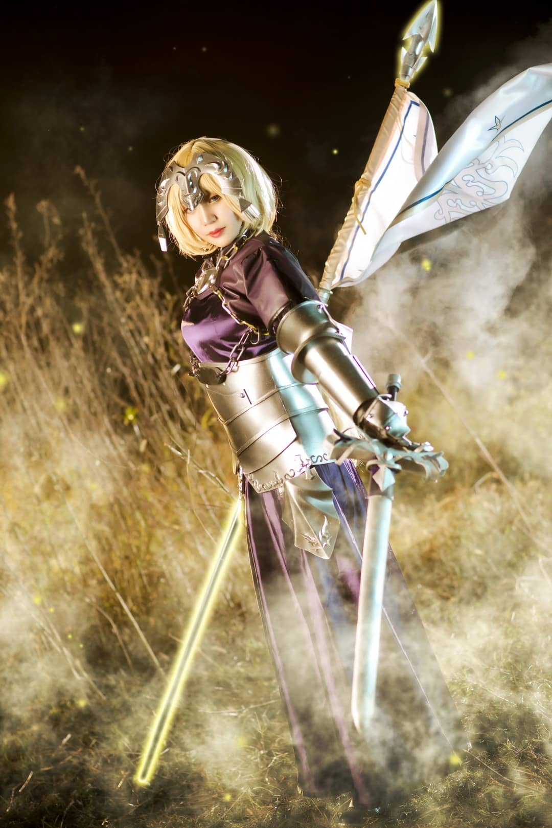 fate/grand order圣女贞德cosplay-萌图百科