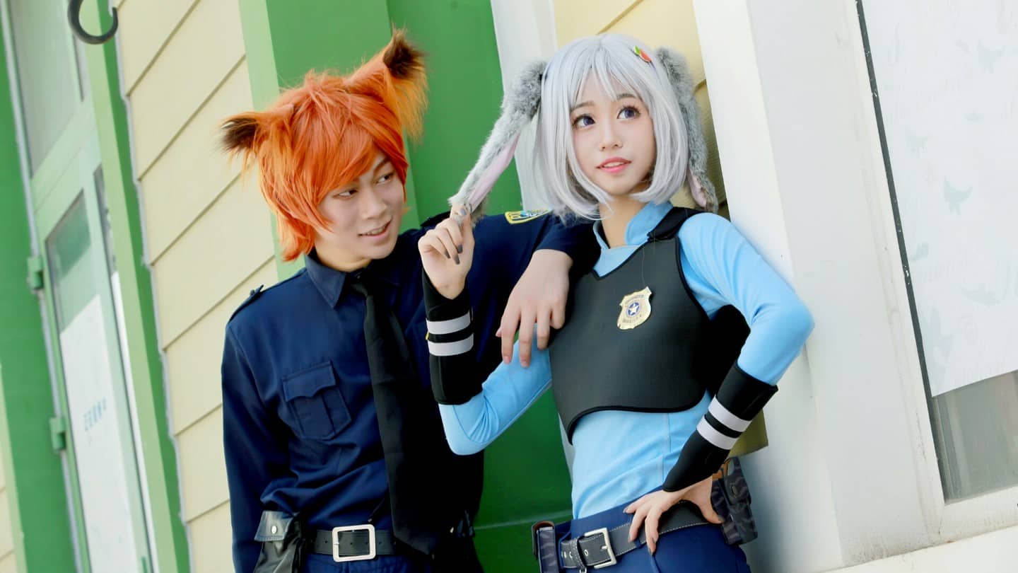 疯狂动物城  朱迪cosplay-萌图百科