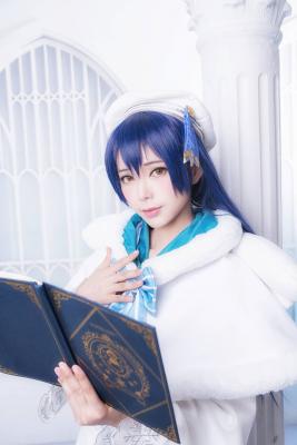 ❀唱诗班未觉醒 ❀园田海未cosplay-萌图百科