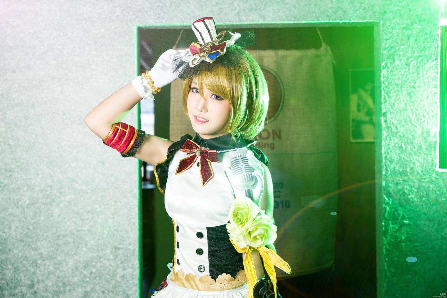 Love Live !小泉花阳女仆觉醒cosplay-萌图百科